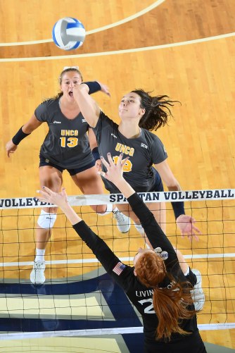 NCAA WOMENS VOLLEYBALL:  SEP 15 High Point at UNC Greensboro